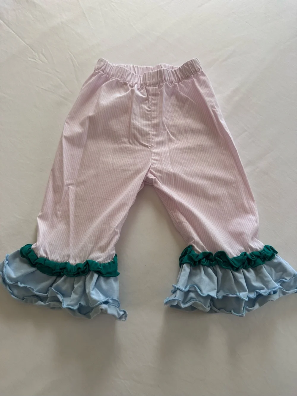 Girls Boutique Matching Sets Bundle – Christmas & Dinosaur Ruffle Outfits